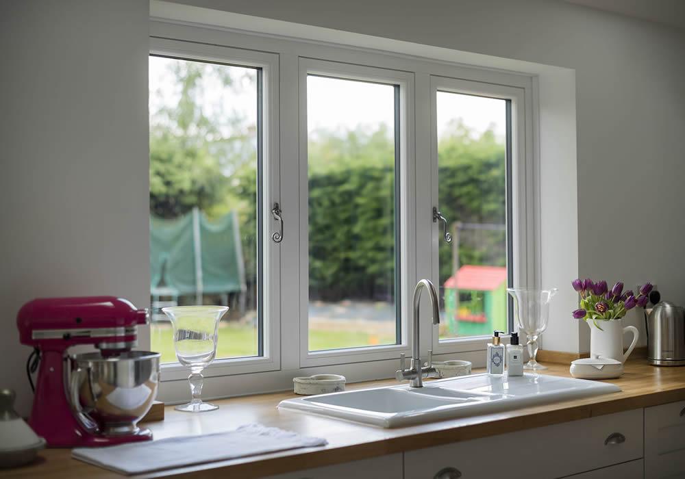 Residence 7 windows sitting flush inside and out