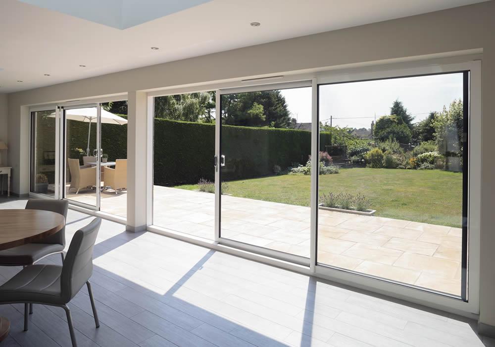 Locking mechanism on a sliding patio door