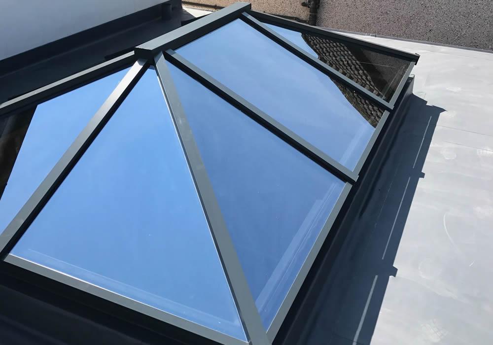 Looking up through an Atlas roof lantern