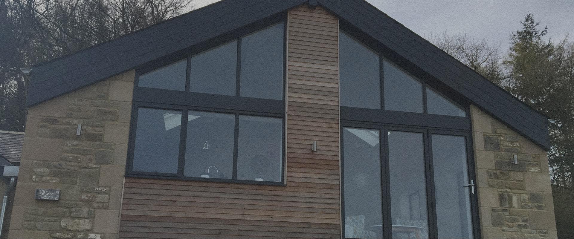 Alitherm 600 aluminium windows on a period property