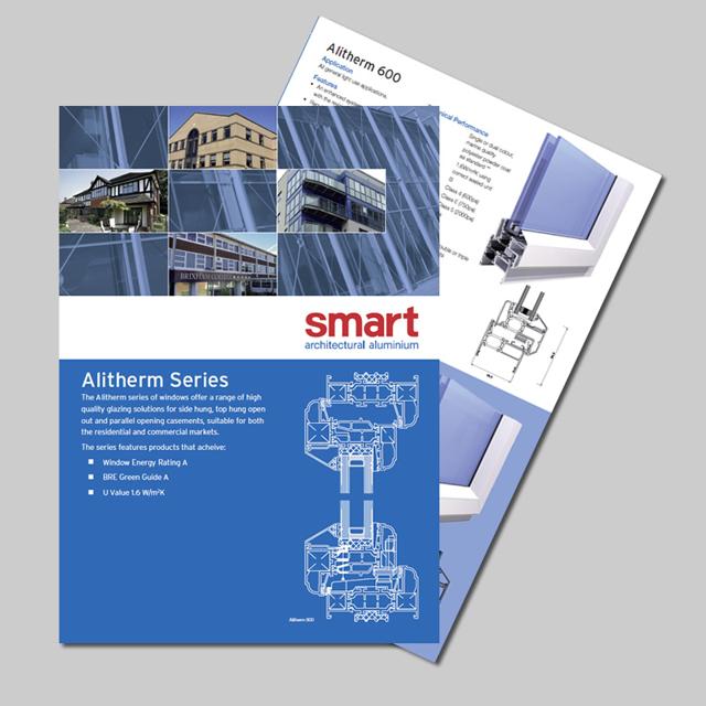 Cover of the Smart Alitherm brochure