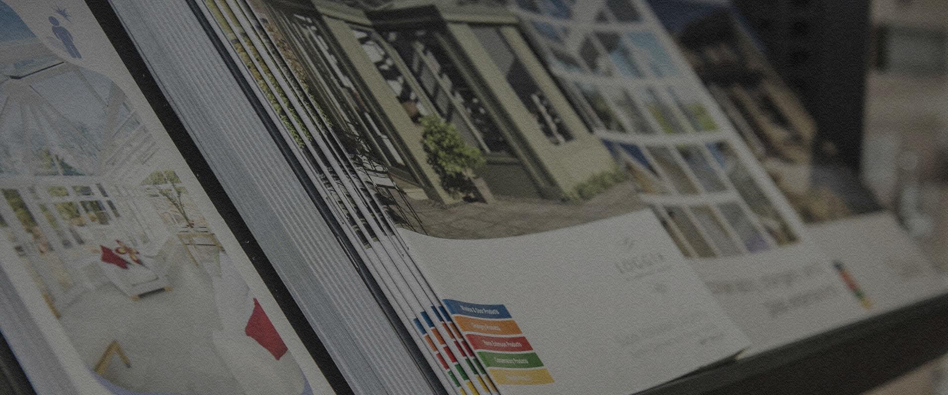 Clarks Glass product brochures