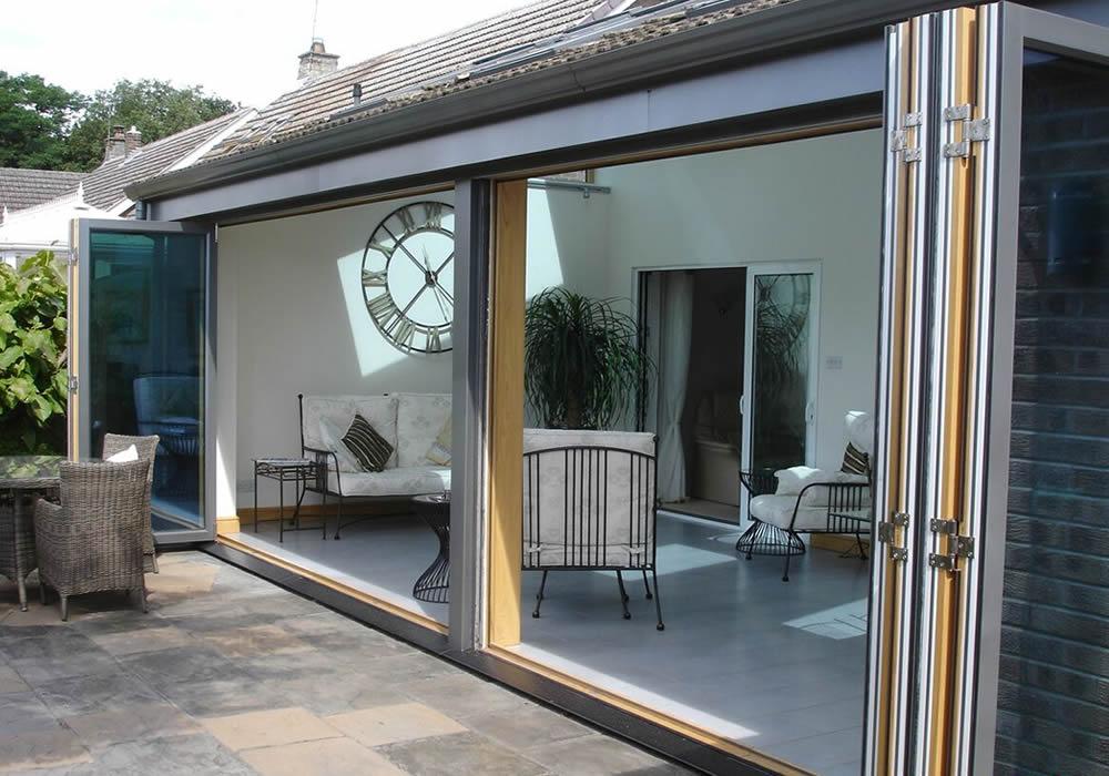 Opus timber clad doors with a hardwood interior