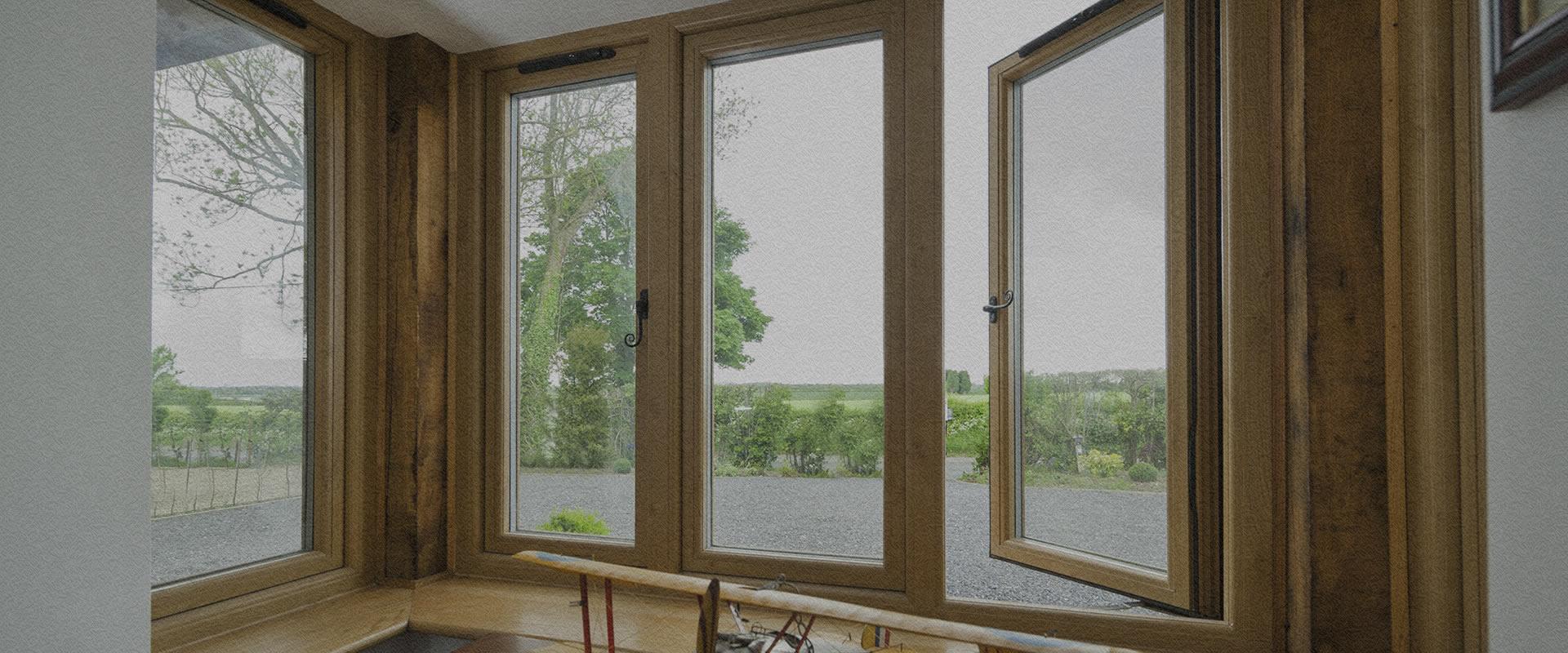Residence 9 timber alternative windows on a period property