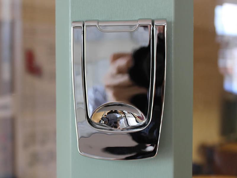 Contemporary Knocker finish