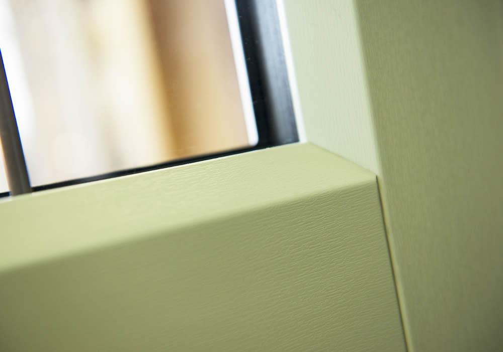 Sussex door hardware in a chrome finish